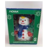 Vintage Noma Lighted Snowman