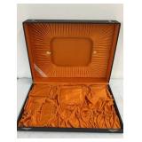 Vintage Lined Storage Case 21.5 x 15.5 x 5