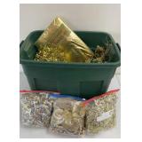 Tote Full of Christmas Tinsel etc