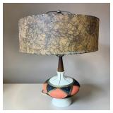 24' MC geometric fiberglass shade lamp