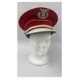 Vintage DeMoulin Marine Corps Band Cap Hat