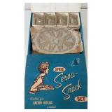2 eight pc. Anchor hocking snack sets