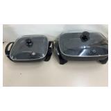 2 Electric Skillets