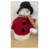 17' Plush Snowman Doorstop