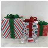 New Christmas Lighted Gift Boxes