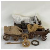 Vintage Covered Wagons / Lamp Parts / Repair