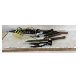 Bush Trimmers, Umbrella, Yard Sticks etc