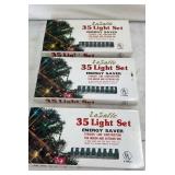 3 New Sets Christmas Lights