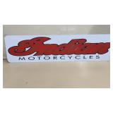 Indian Motorcycles Metal Sign 24 x 6