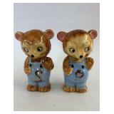 Bear Salt & Pepper Set 4.5'
