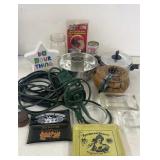 Misc Lot - Ashtrays, Extension Cord etc