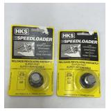 2 New HKS 22 Revolver Speed Loaders