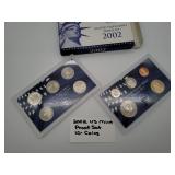 2002 US Mint Proof Set 10 Coins