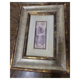 Beautiful Frame with matted palm print