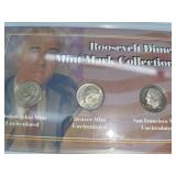 Roosevelt Dime Mint Mark Collection