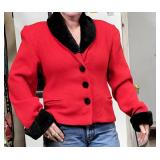 Vauba Mazzeo Ladies Red Jacket