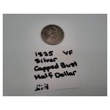 1835 VF Silver Capped Bust Half Dollar