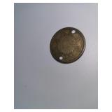 Japanese Chrysantheman Coin 72% Silver