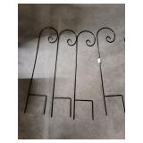 4 @ 3ft Shepherd's hooks - NEW
