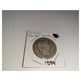 1899 Silver Barber Half Dollar