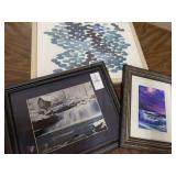 3 Pieces framed art