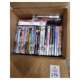 Box of DVDs
