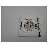 1927 Silver Standing Liberty Quarter