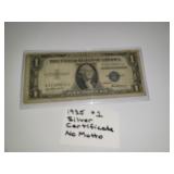 1935 $1 Silver Certificate No Motto