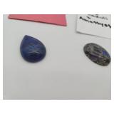 2 Lapis Lazuli Cabochons