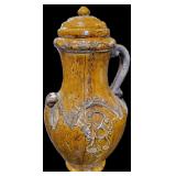 Brown & orange decor