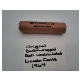 Uncirculated Lincoln Cents 1964