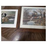 2 Numbered prints of Ducks