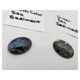 Multi Color Sea Sediment and Green Sea Sediment