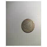 1877-cc Seated Dime Silver Carson City