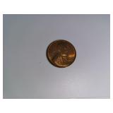 1942-D UNC Red Lincoln Cent MS63 Red