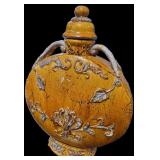 Brown & Orange Jug Decor