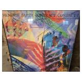 Large Framed art 4'x4'