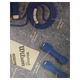 Retro Jump Rope and weights NEW