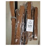 Group of Lightweight leather/sued belts NEW