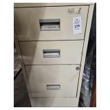 3 drawer file cabinet