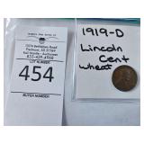 1919-D Lincoln Wheat Cent