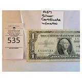1957 Silver Certificate w/motto