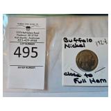 1924 Buffalo Nickel - Close to full horn