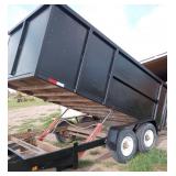 Dump Trailer with ramps - 2004 Bray 14'