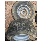 2 Rims with tires - 18 x 8.50 - 8NHS