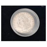 1896 90% Silver Morgan Dollar