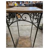 Metal & Wood hall table