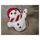 Snow man Christmas tree ornament