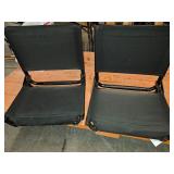 2 Sturdy Stadium Seats
