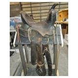 Heiser Saddle & Saddle Rack
